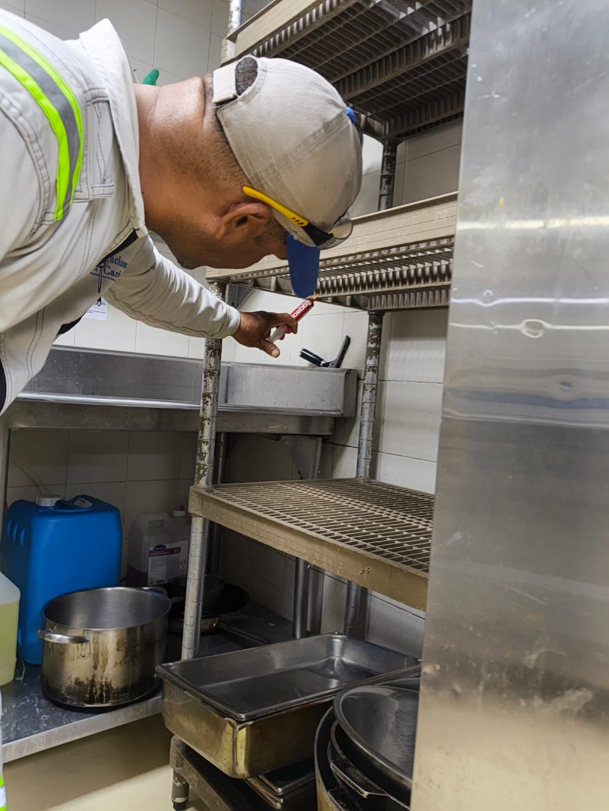 Capacitación de Fumigaciones del Caribe en manejo integral de plagas a personal de cocina en Cartagena